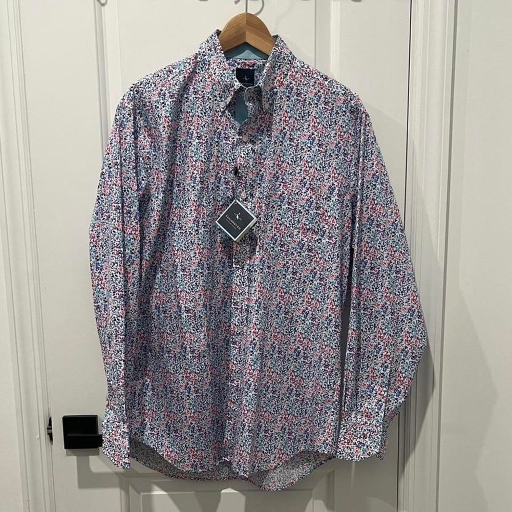 NWT‎ Tailorbyrd Floral Button Down Size Large